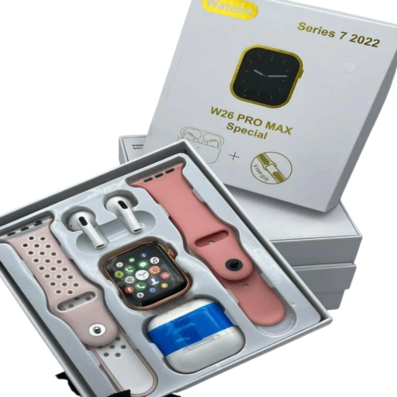 SMARTWATCH W26 PRO MAX SERIE 8 + Airdots
