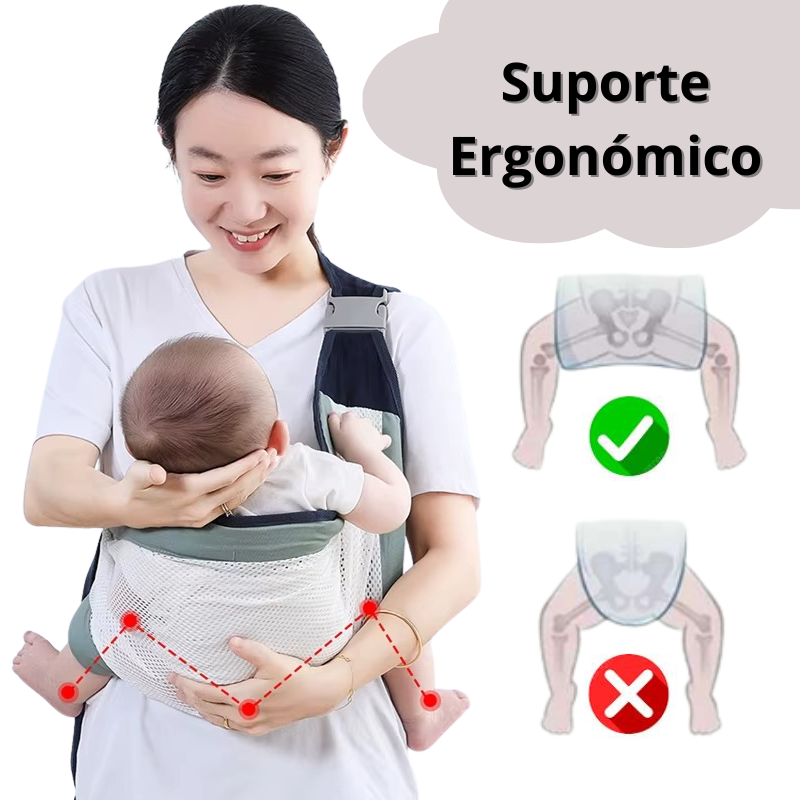 Bolsa Canguro Sling Ergonómica para Bebé